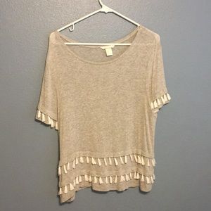 tassel tee